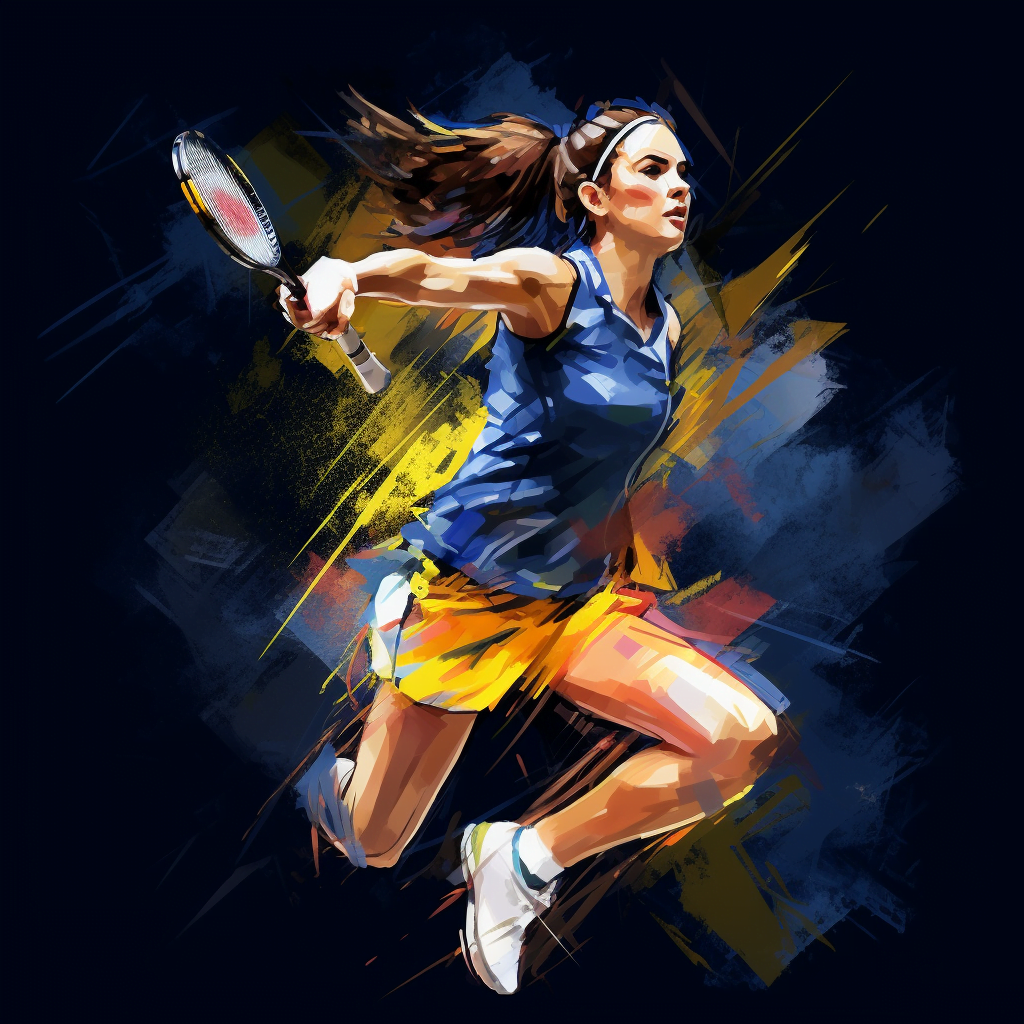 Emma athlete illustration