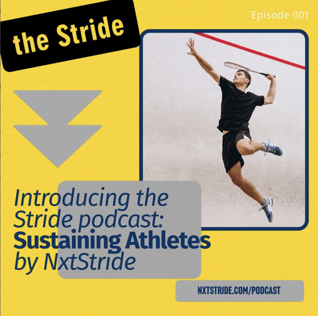 The Stride podcast sport sponsorship for niche athletes featured image