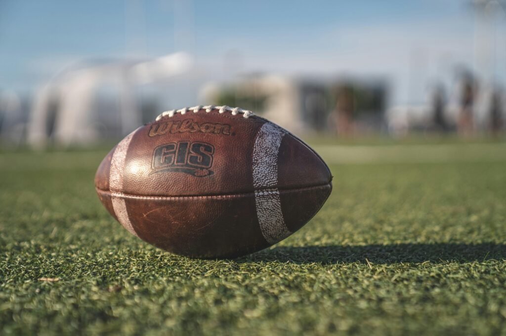 Soccer ball on a field